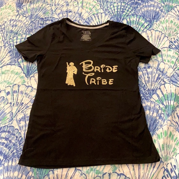 Handmade bride tribe shirt Disney Princess Leia - Picture 2 of 4